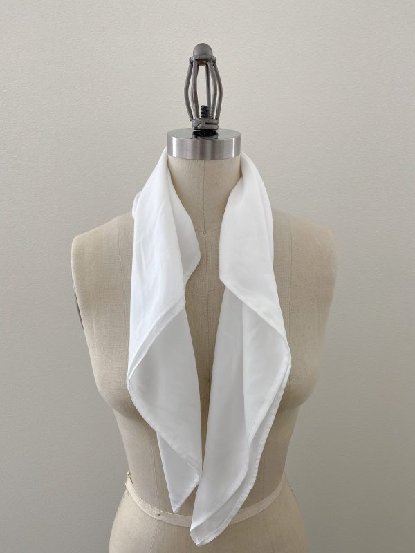 kerchief scarf white