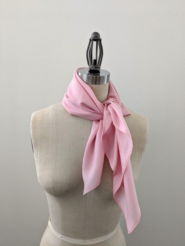 kerchief scarf pink